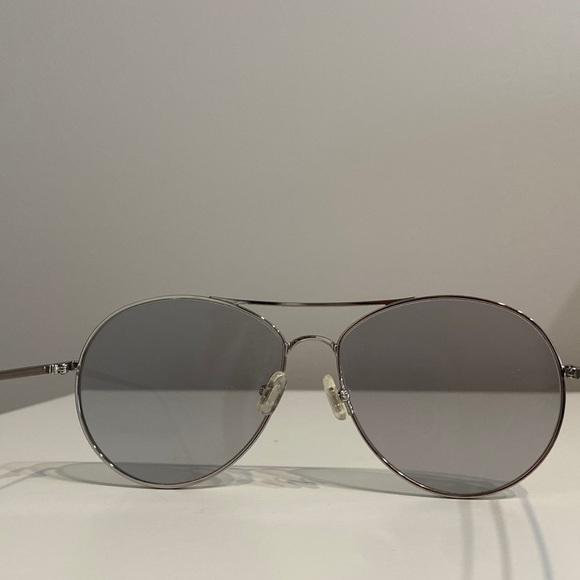 Gentle Monster unisex Silver and Grey Ranny Ring Sunglasses - Picture 6 of 13